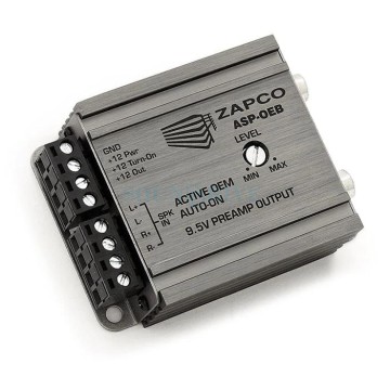 Zapco ASP-OEB - автомобильный конвертер / преобразователь ВУ OEM сигнала